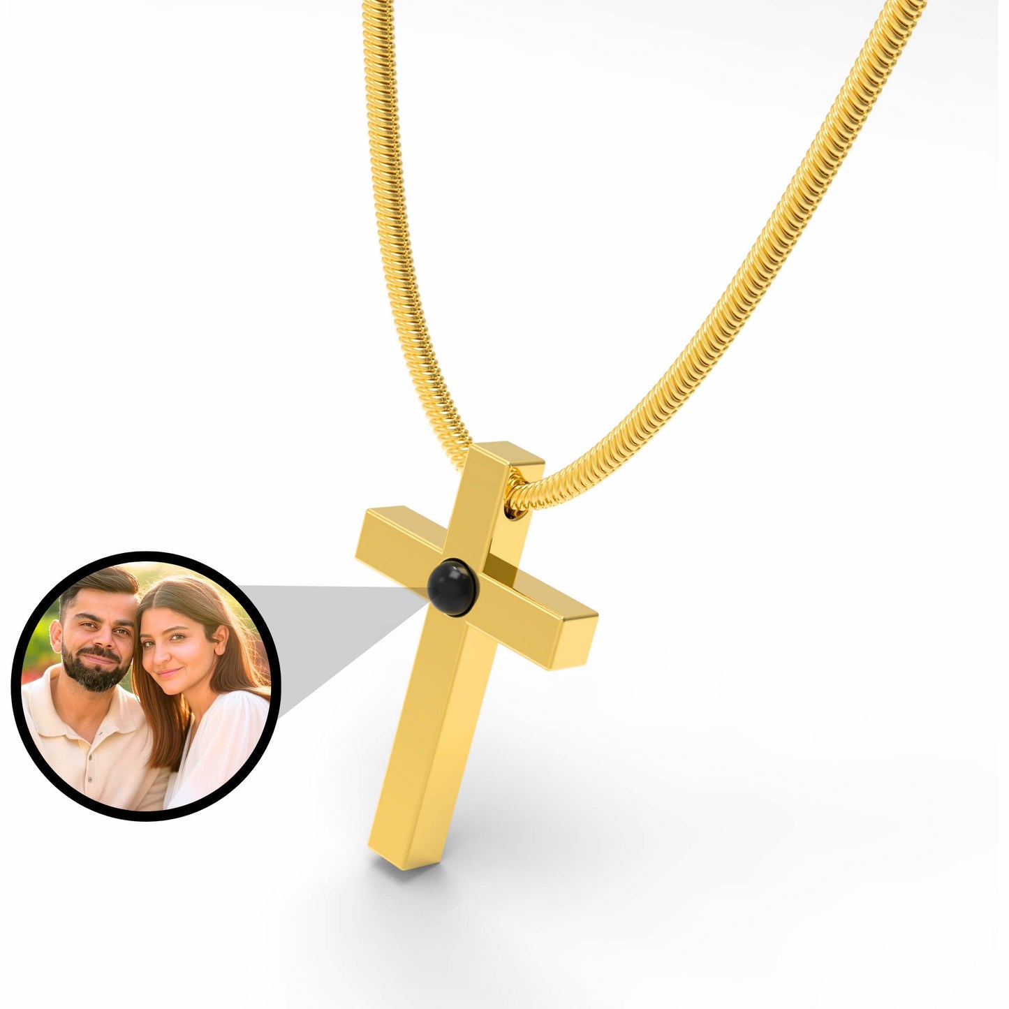 Men's Eternal Bond Cross Pendant
