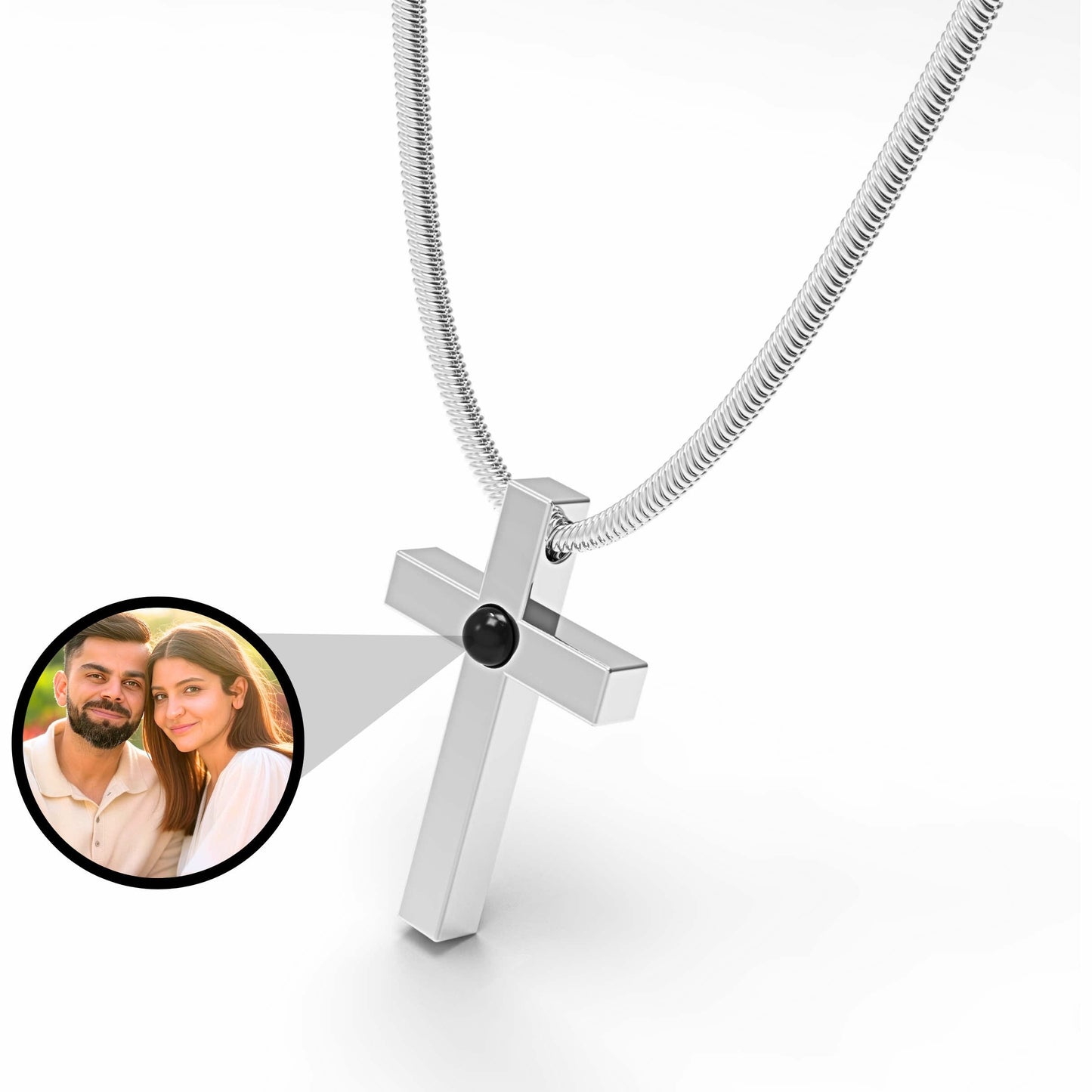 Men's Eternal Bond Cross Pendant