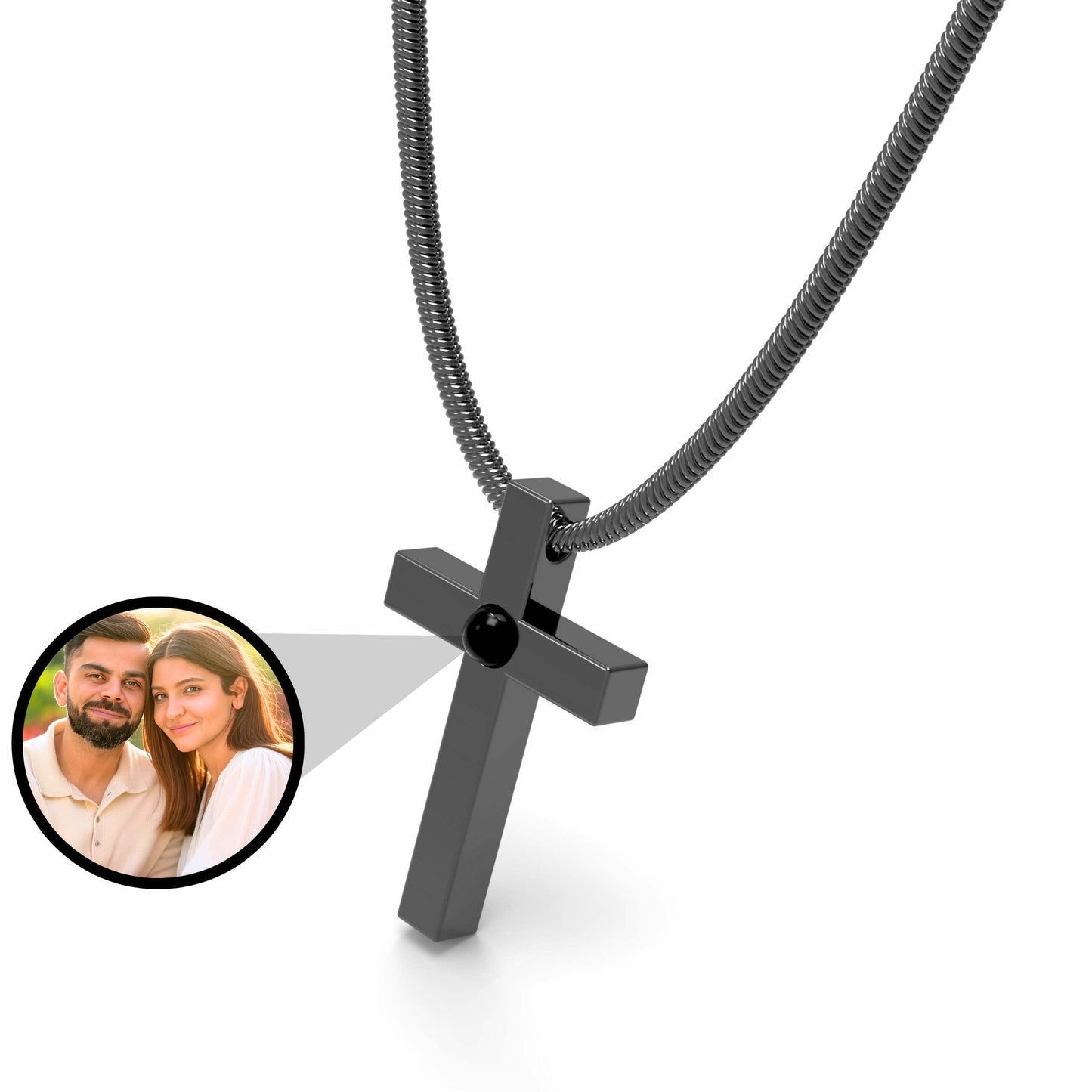 Men's Eternal Bond Cross Pendant