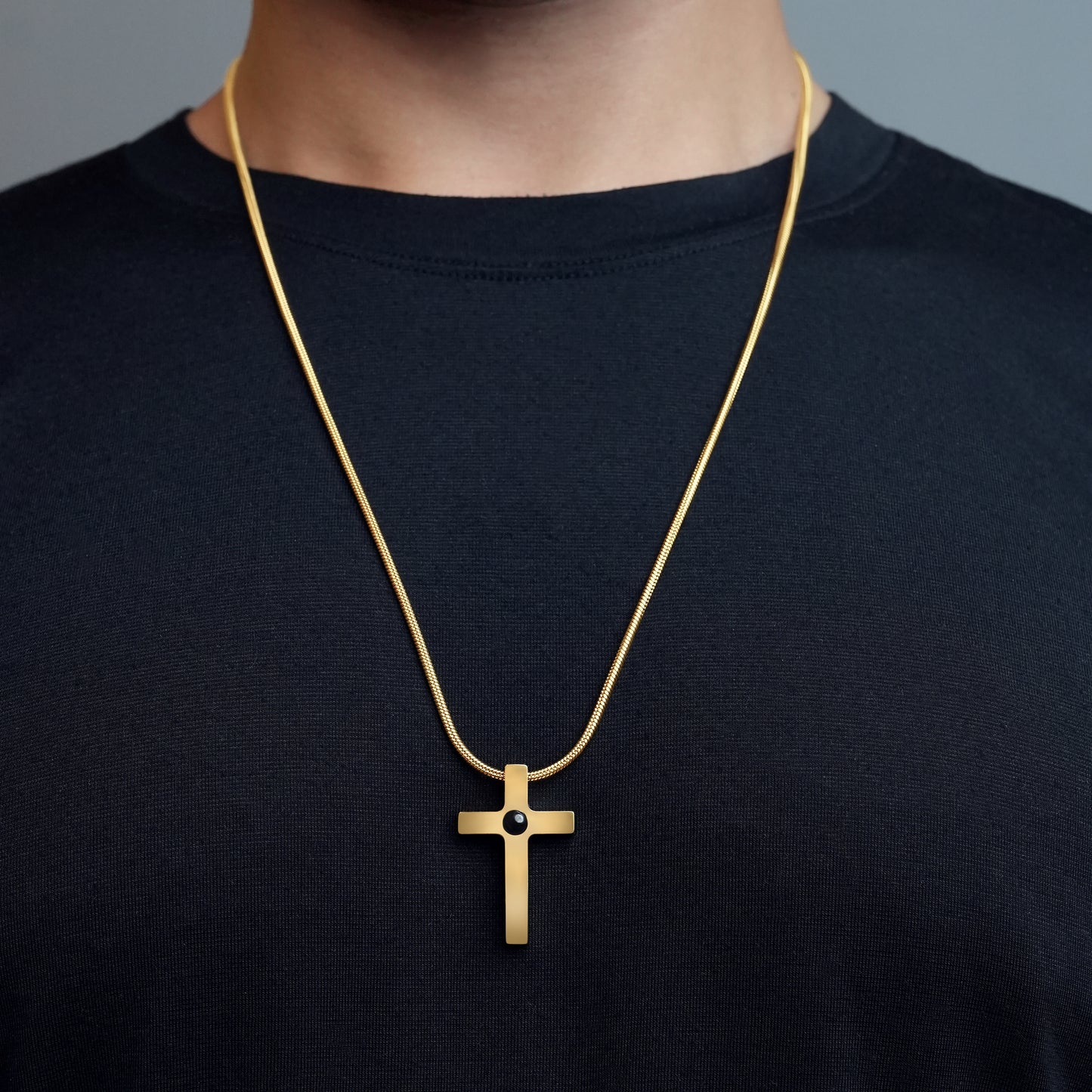 Men's Eternal Bond Cross Pendant