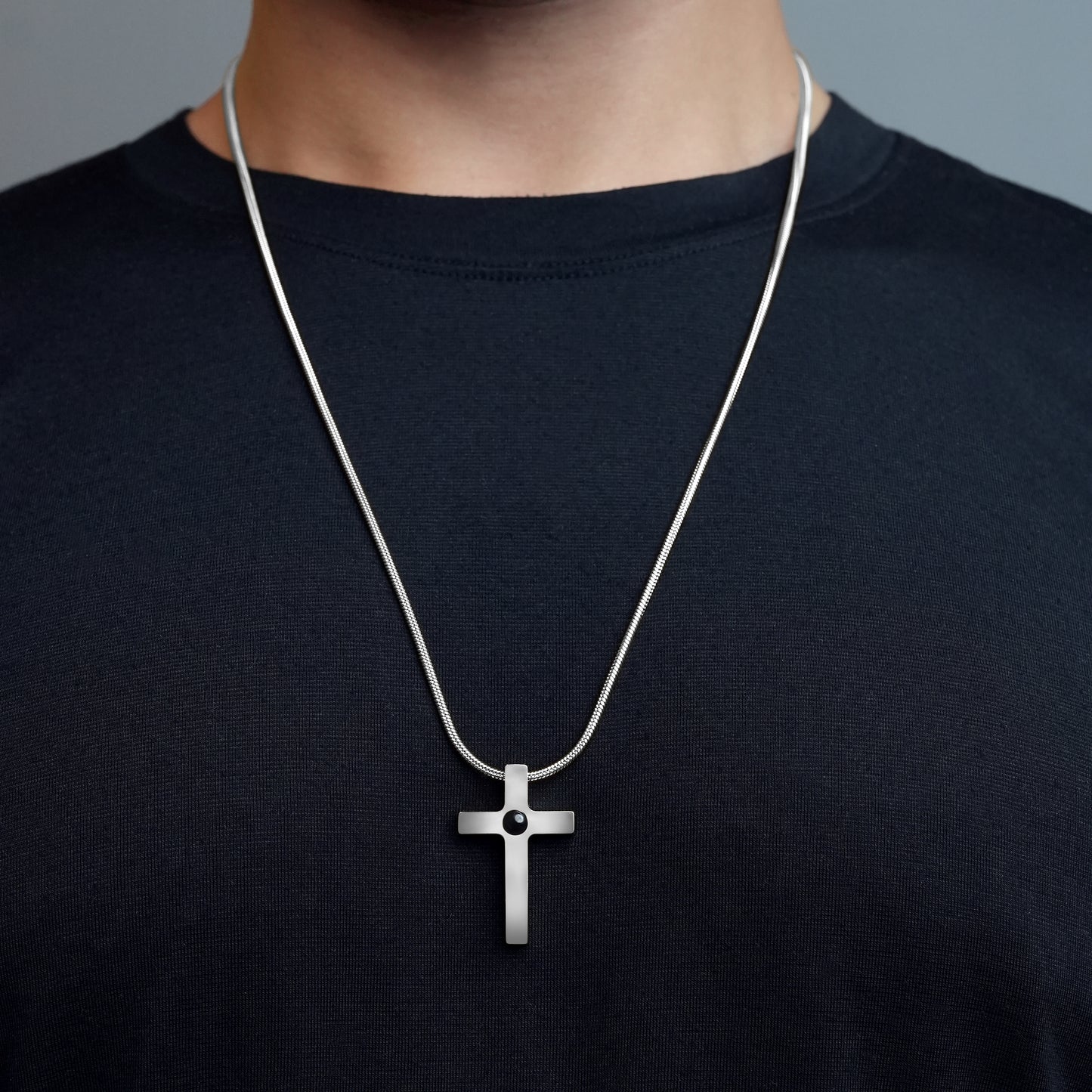 Men's Eternal Bond Cross Pendant