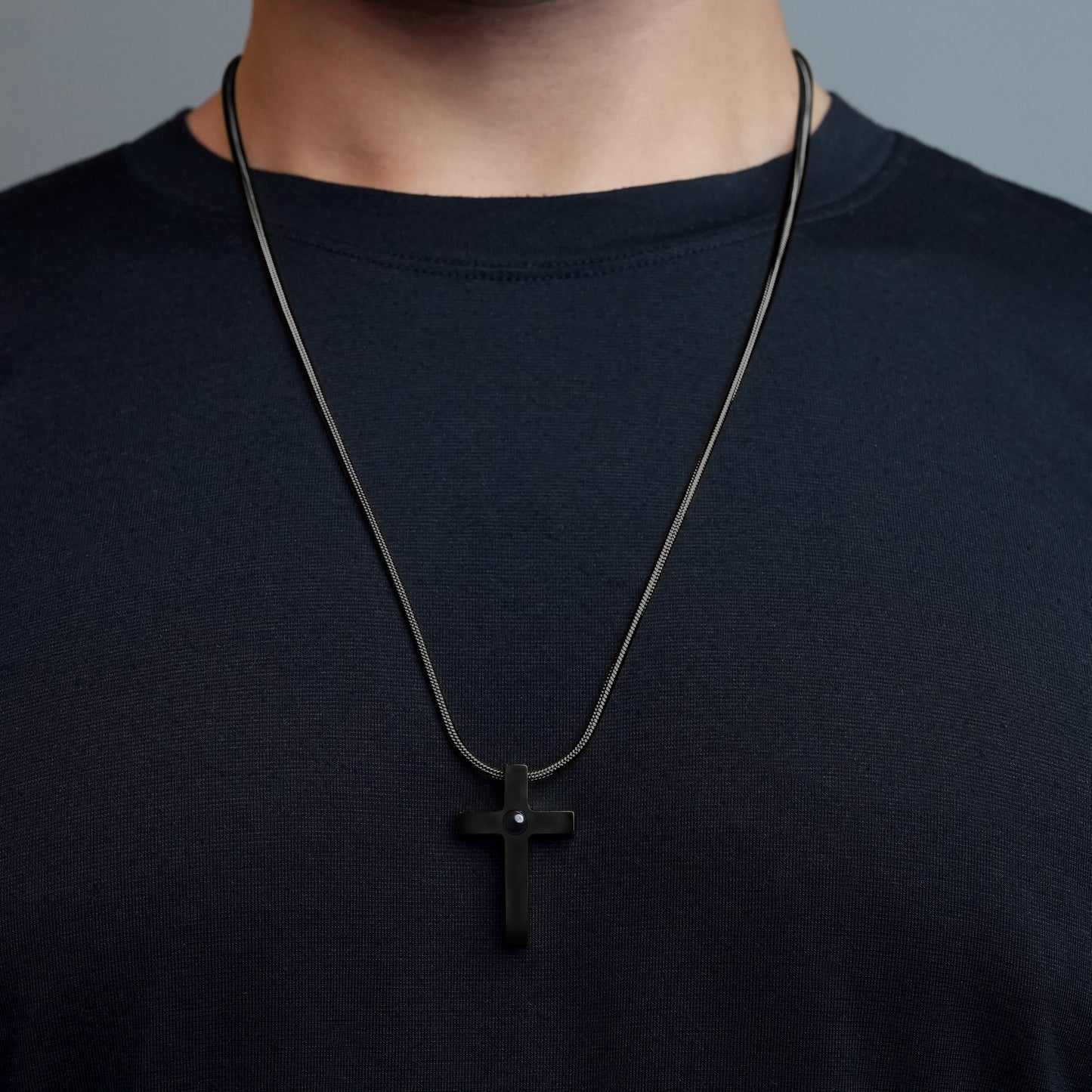 Men's Eternal Bond Cross Pendant
