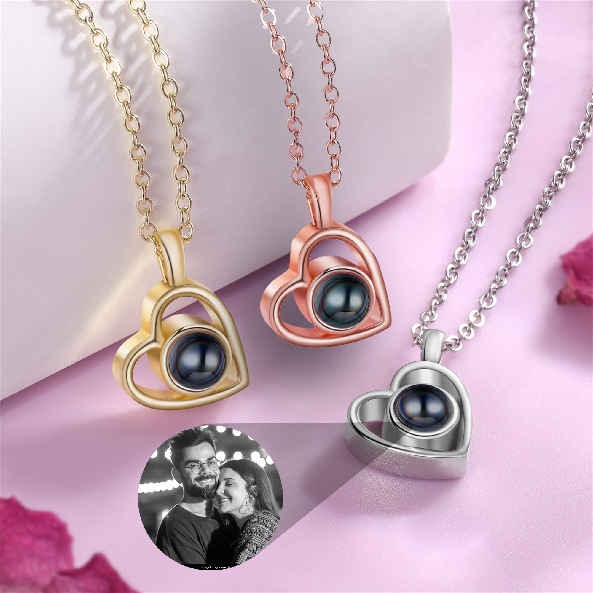 Photo Heart Necklace – Photo Jewels
