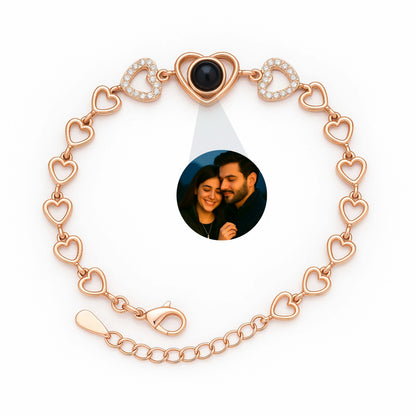 Chain of Hearts – Photo Projection Bracelet