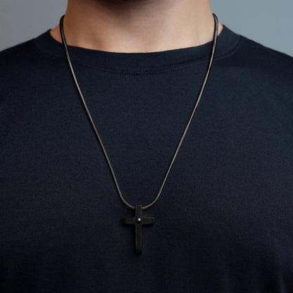 Men's Eternal Bond Cross Pendant