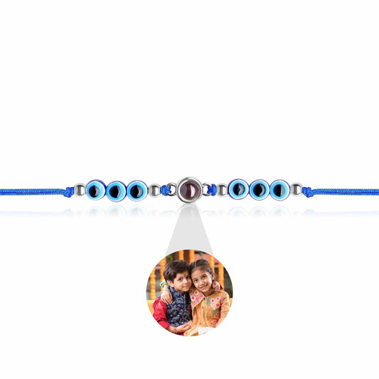 Evil Eye Photo Projection Rakhi