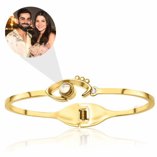 Evil Eye Protection Color Photo Projection Bracelet - Photo Jewels