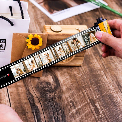 Memory Film Roll Keychain - Photo Jewels