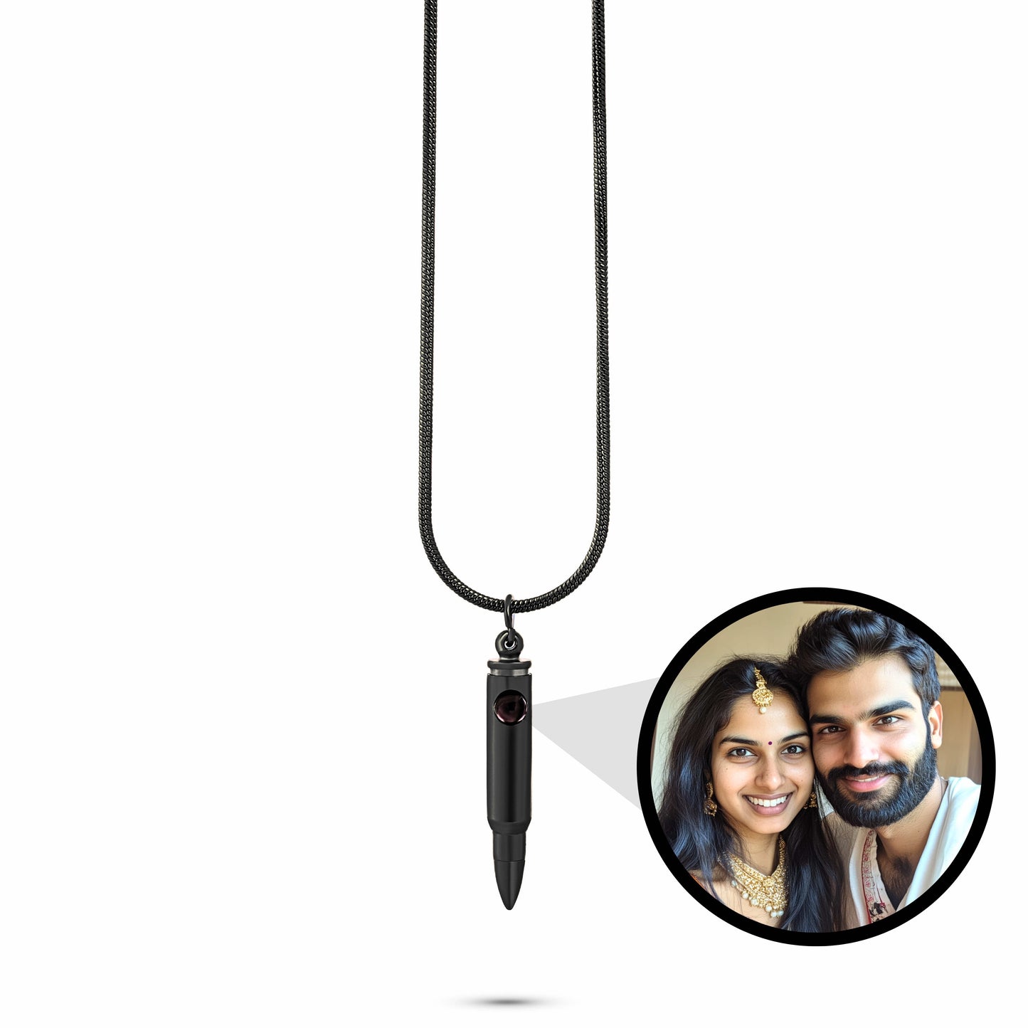 Men's Bullet Pendant