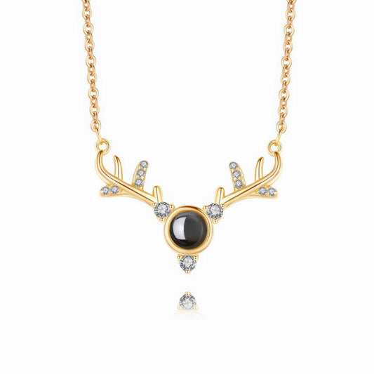 Reindeer Photo Pendant - Photo Jewels