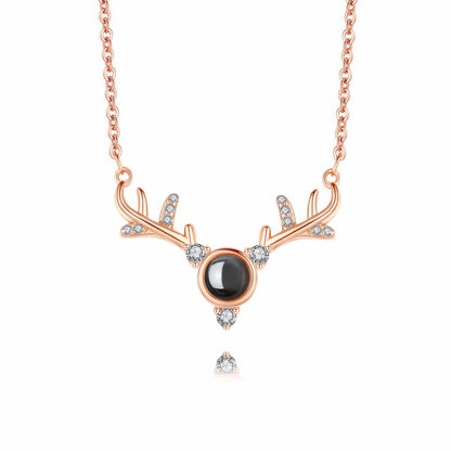 Reindeer Photo Pendant - Photo Jewels