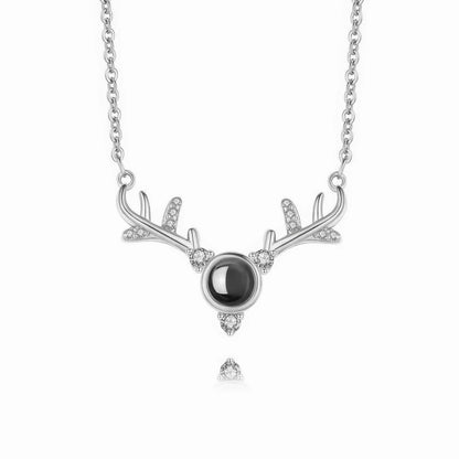 Reindeer Photo Pendant - Photo Jewels